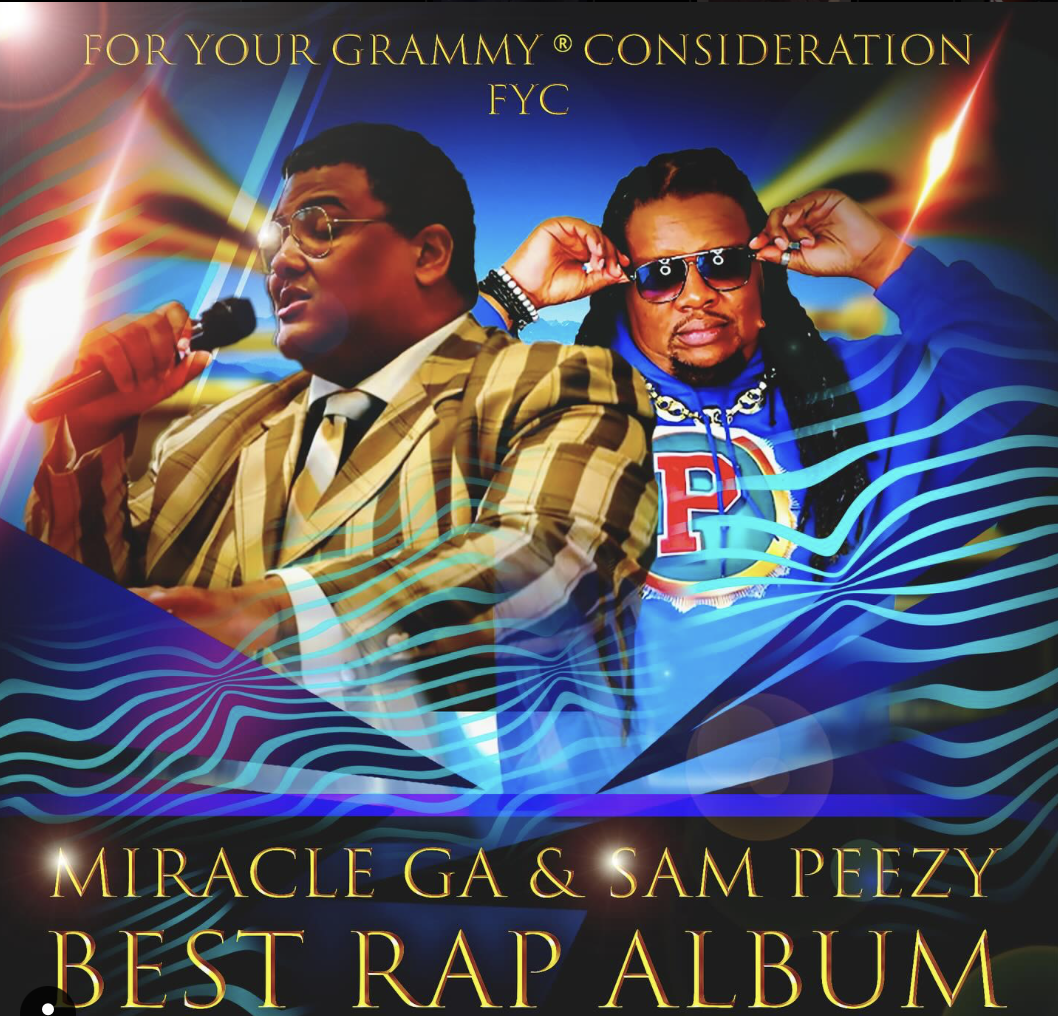 Miracle GA and Sam Peezy - LIMITLESS - GRAMMY Consideration Artwork