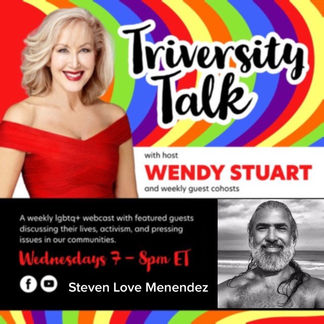 Steve Love Menendez Guests On TriVersity Talk With Host Wendy Stuart 7 PM ET Wednesday, September 17th, 2025