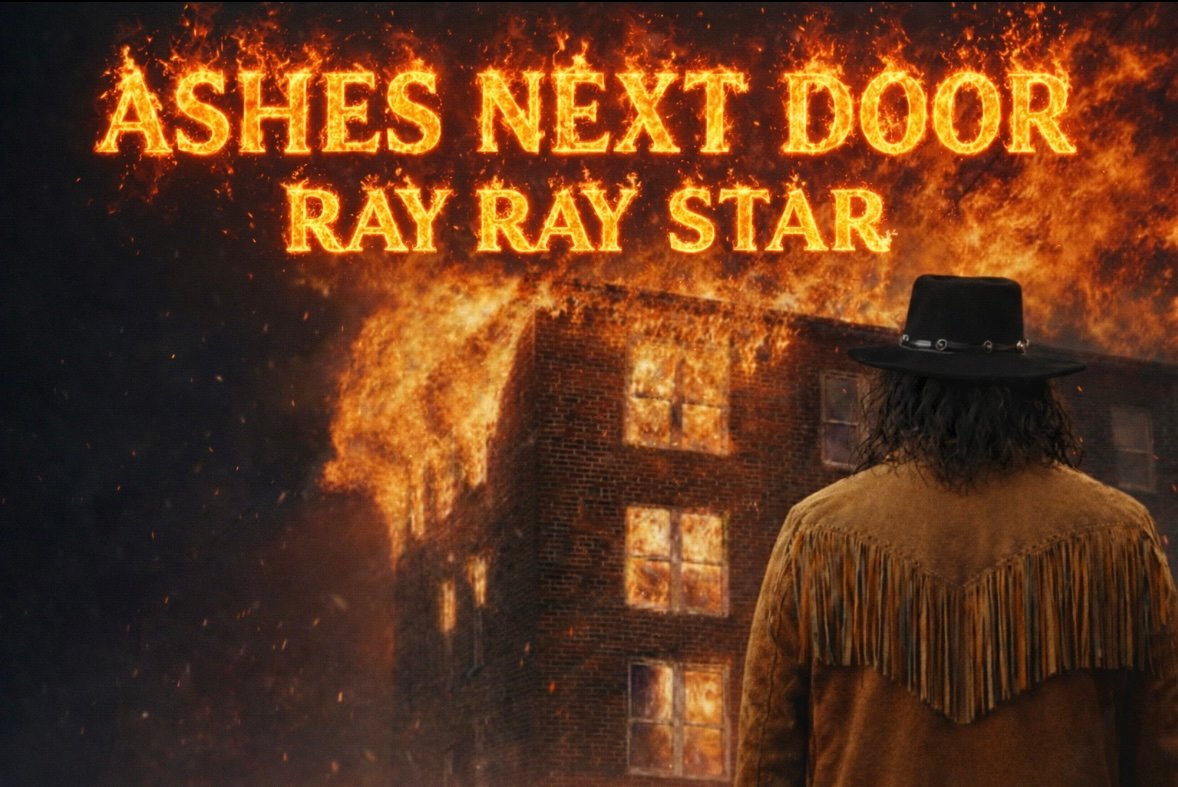 Ray Ray Star Announces Release of “Ashes Next-Door” on April 3 — A Raw Reflection of 16 Years of Sobriety