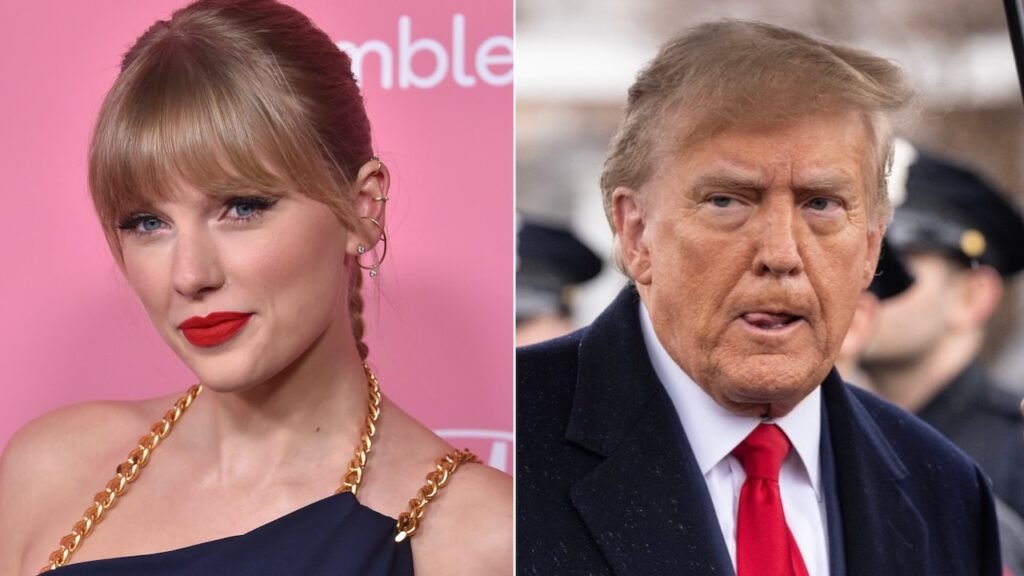 Taylor Swift Blocks Trump from Using Her Music on TikTok Taylor Swift Blocks Trump from Using Her Music on TikTok