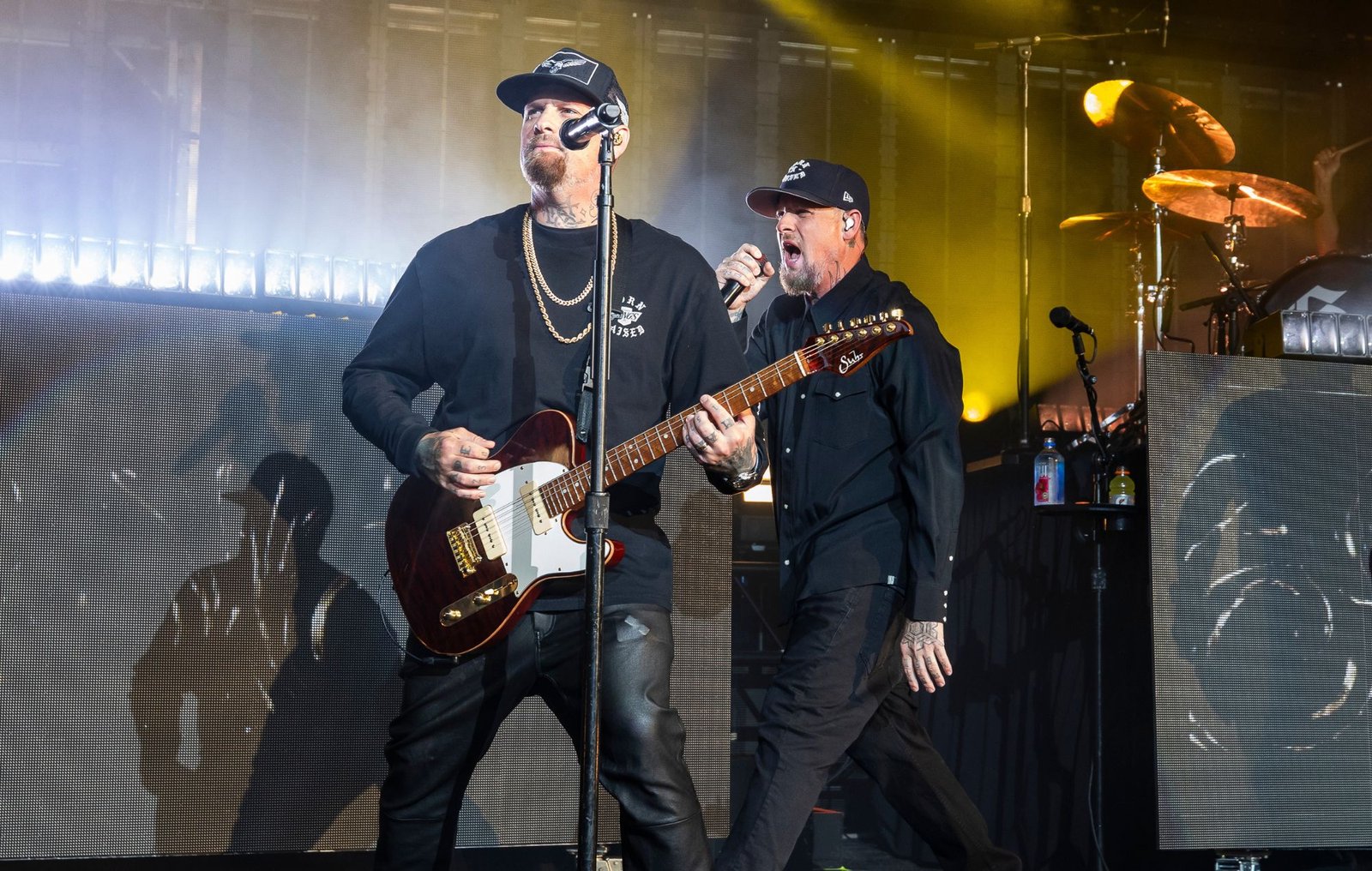 Good Charlotte join Hilary Duff on-stage at Madison Square Garden just hours after the Madden Brothers’ company carried out mass layoffs at US music journalism titles Good Charlotte join Hilary Duff on-stage at Madison Square Garden just hours after the Madden Brothers’ company carried out mass layoffs at US music journalism titles