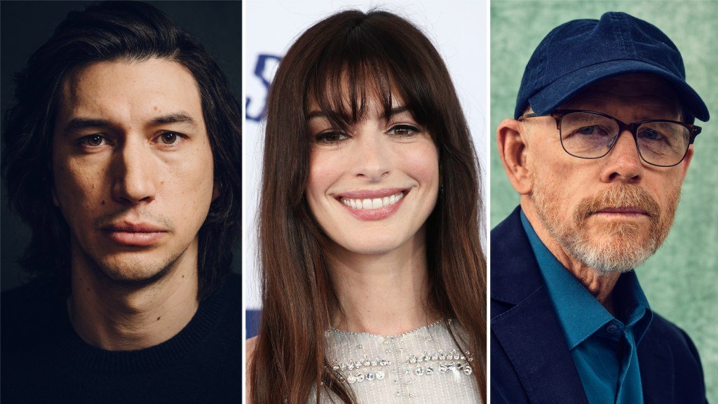 Adam Driver & Anne Hathaway Pic Alone At Dawn From Amazon MGM Studios & Imagine To Roll Out At Christmas 2027 Adam Driver & Anne Hathaway Pic Alone At Dawn From Amazon MGM Studios & Imagine To Roll Out At Christmas 2027