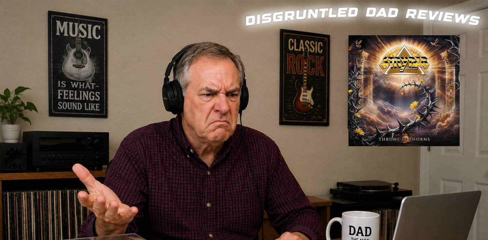 DISGRUNTLED DAD REVIEWS With DAVE MUSTCOMPLAIN: STRYPER – THRONE of THORNS
