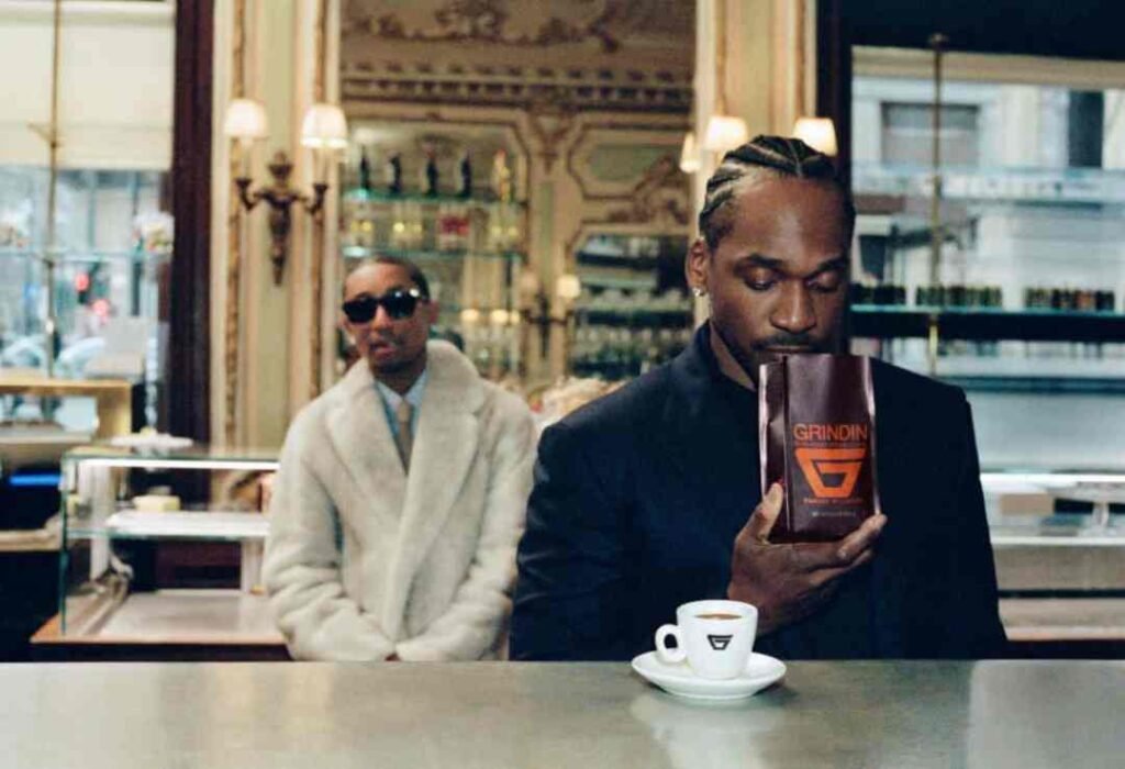 Pusha T and Pharrell Williams Partner With Lavazza to Launch Grindin Coffee
