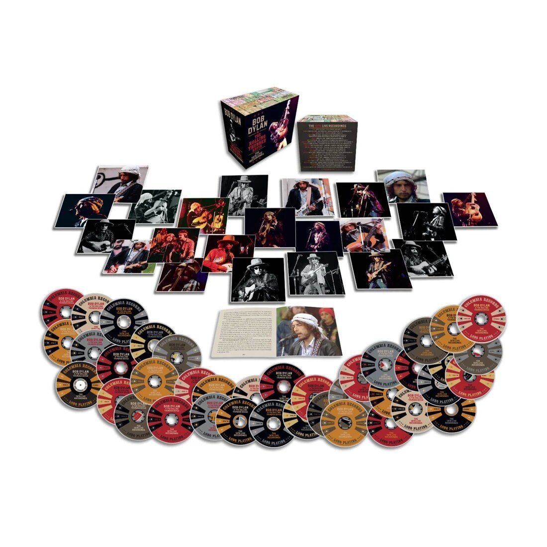 Bob Dylan Announces 39-Disc The Rolling Thunder Revue: The 1976 Live Recordings Box with 371 Unreleased Tracks Bob Dylan Announces 39-Disc The Rolling Thunder Revue: The 1976 Live Recordings Box with 371 Unreleased Tracks