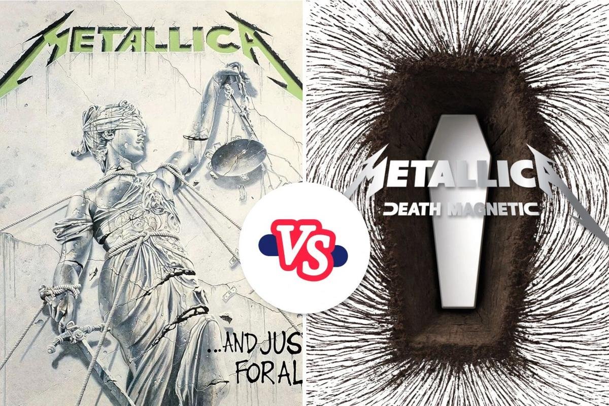 Best Metallica Album – 'And Justice for All' vs. 'Death Magnetic' Best Metallica Album – 'And Justice for All' vs. 'Death Magnetic'