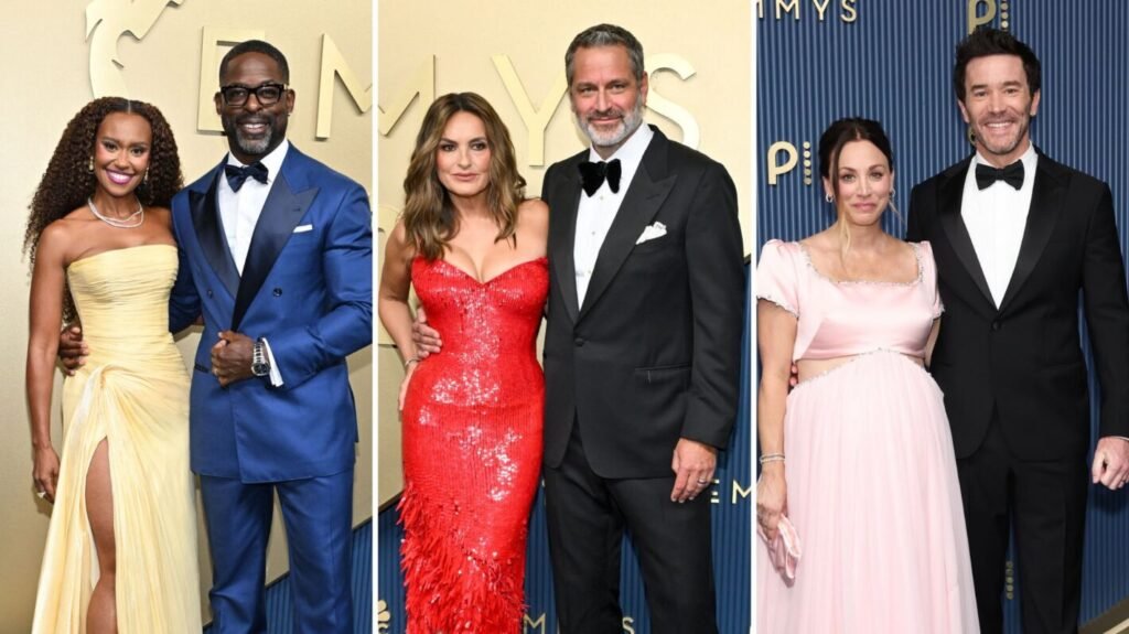 See Photos of Celebrity Couples on the Emmys Red Carpet See Photos of Celebrity Couples on the Emmys Red Carpet