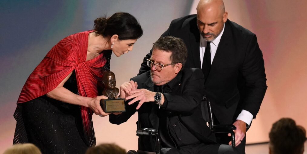 Michael J. Fox Delivers Showstopping Emmys Speech Michael J. Fox Delivers Showstopping Emmys Speech